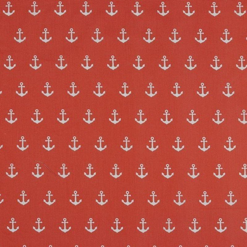 Baumwolle Anchor by Poppy coral 024