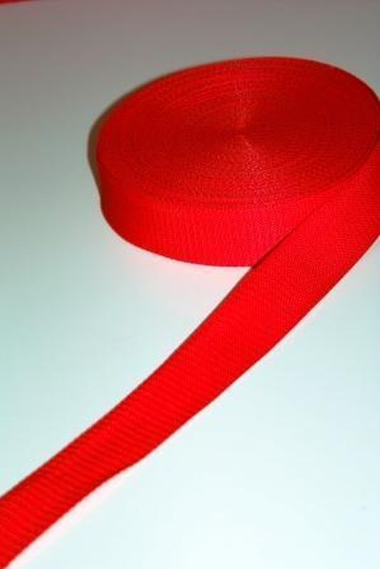 Gurtband 30 mm rot