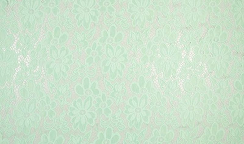 Spitzenstoff Eva Mint 22