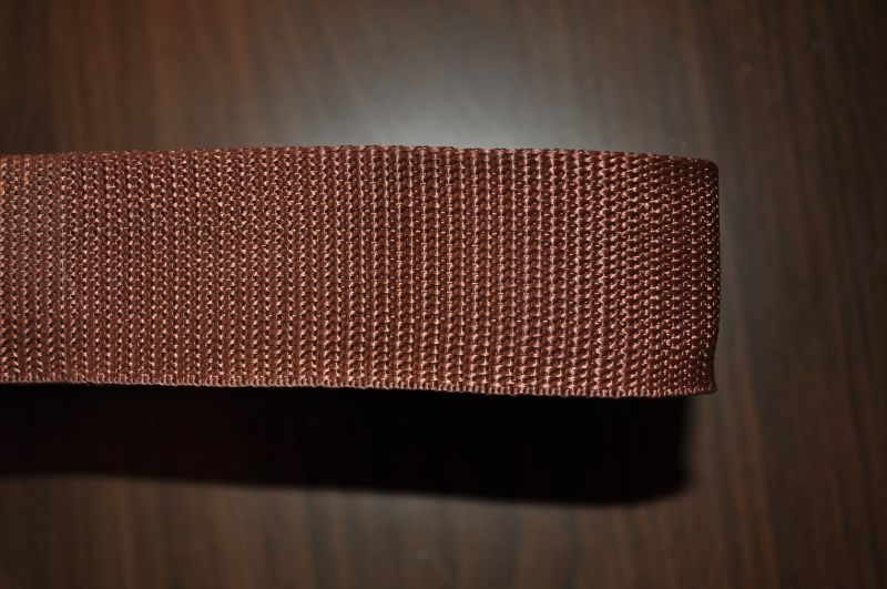 Gurtband 40 mm Dunkel Braun