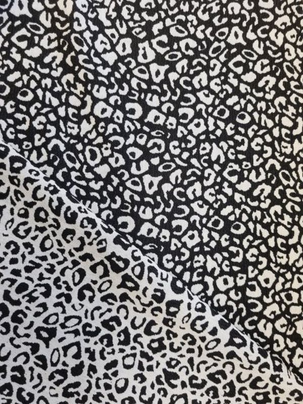 Jacquard Jersey Dobby Minimals Navy 5