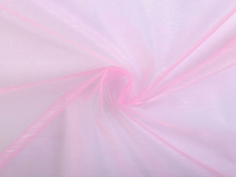 Organza Steif 21g Waschbar Rosa
