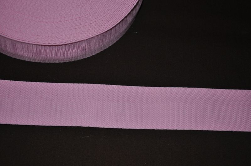 Gurtband 30 mm hellrosa