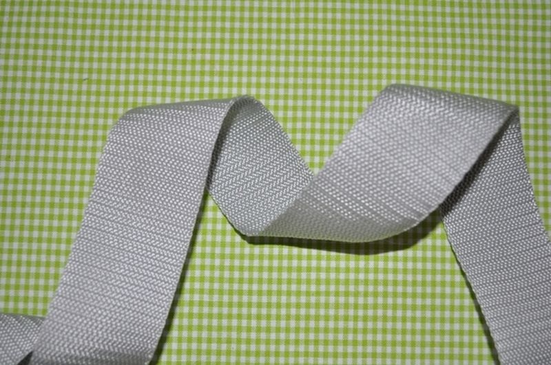 Gurtband 50 mm Hellgrau