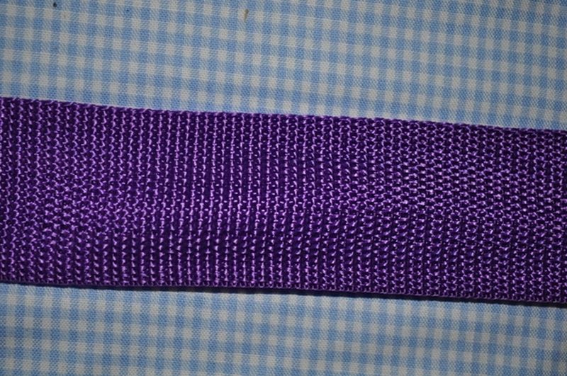 Gurtband 50 mm Lila