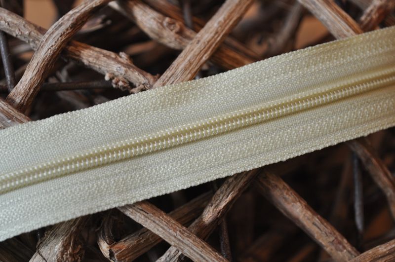 Endlosreißverschluss 3 mm zitrus