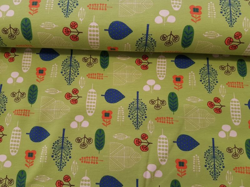 Jersey Little Darling Wald grün