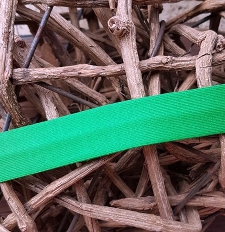 Jersey Schrägband grün Fb.26 20mm