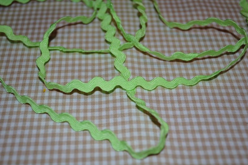 Zackenlitze 5mm hellgrün