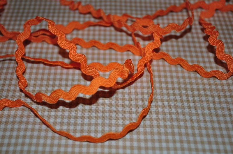 Zackenlitze 5mm orange