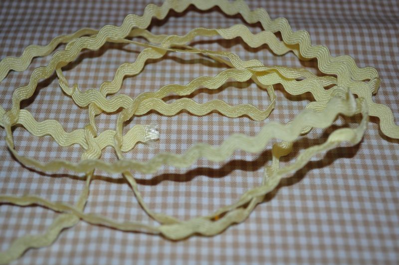 Zackenlitze 5 mm zitrus