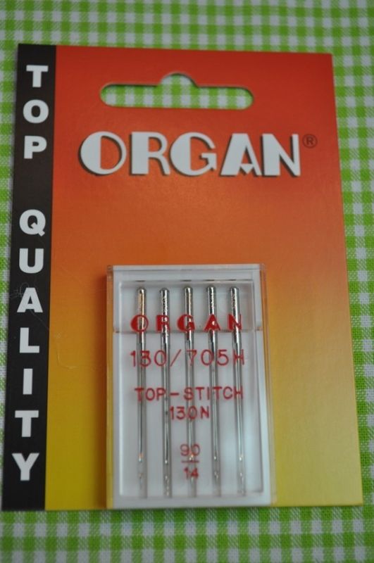 Organ Nähnadeln Top Stitch 130N 90/14