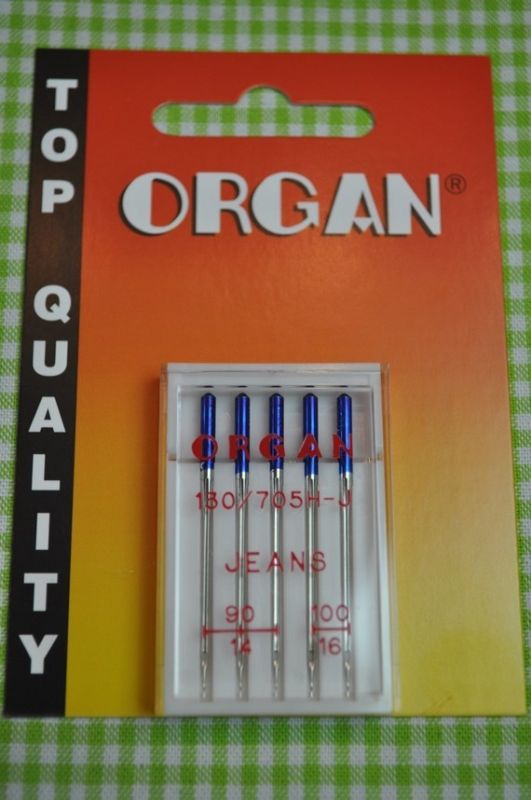 Organ Nähnadeln Jeans 90/14 - 100/16