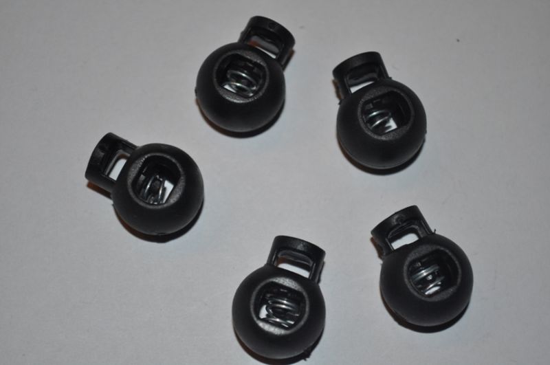 Kordelstopper schwarz
