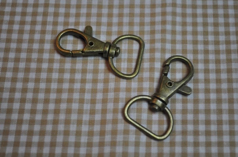 Karabinerhaken 20 mm Bronze