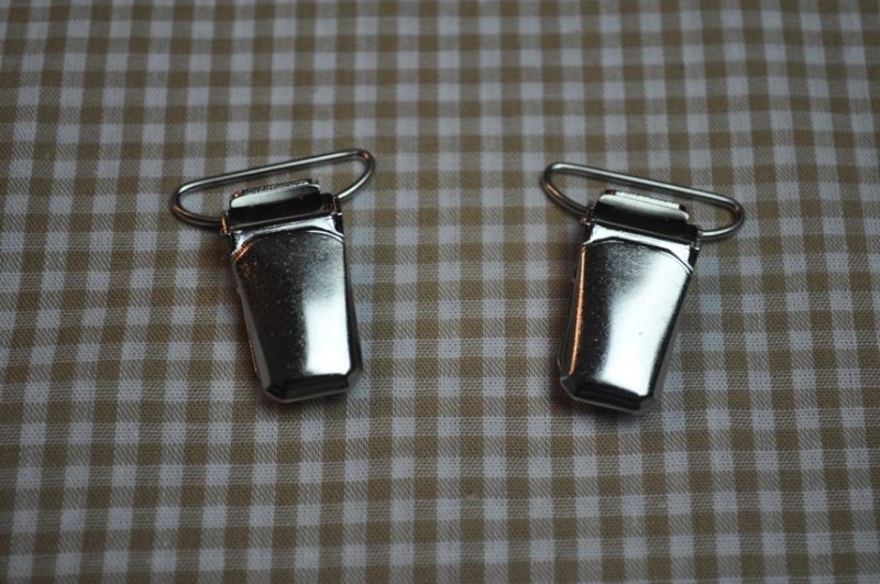 Schnullerclip Hosenträgerclip 24 mm