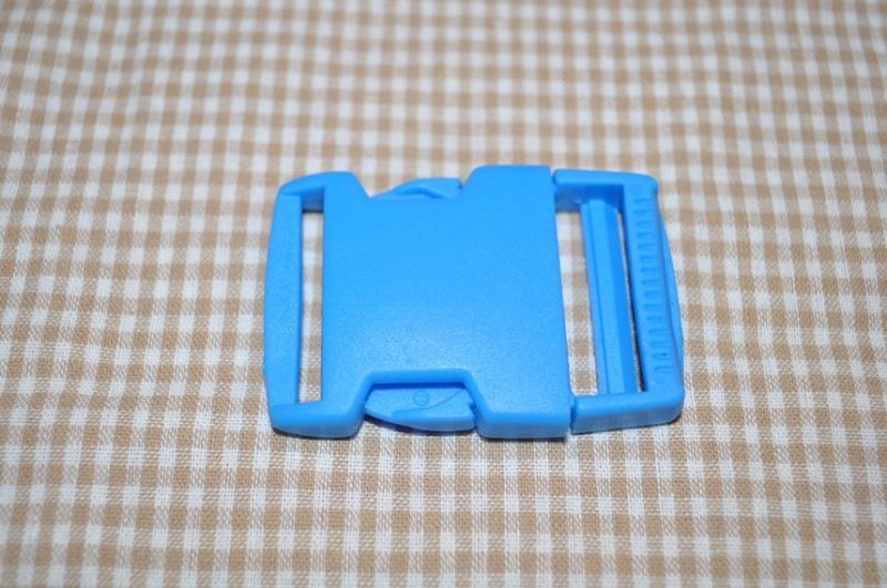 Steckschnalle 25 mm türkis