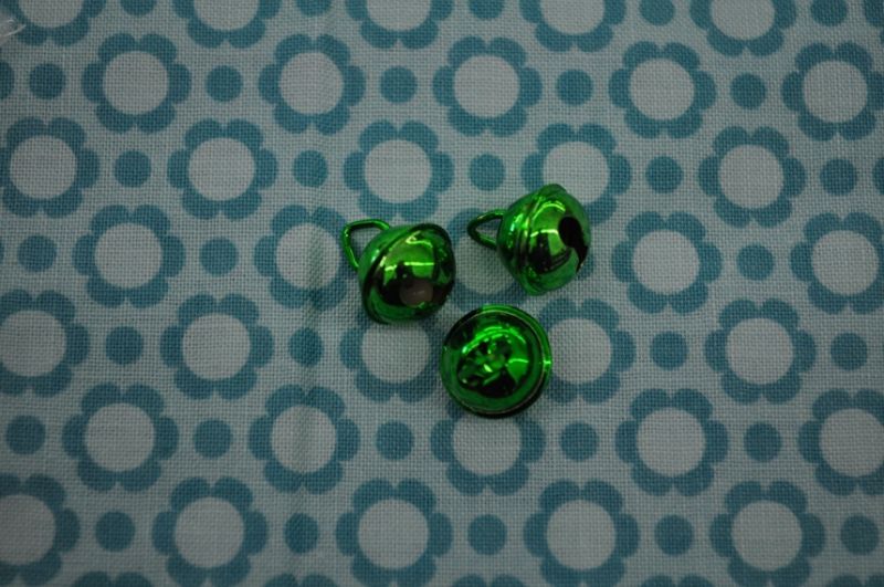 Glöckchen 10 mm grün