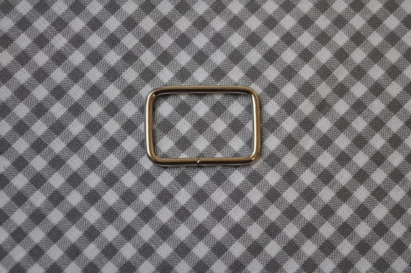 Viereck Ring Silber 13x20 mm