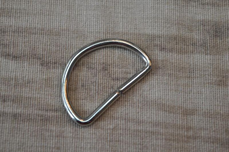 D-Ring 30 mm offen silber