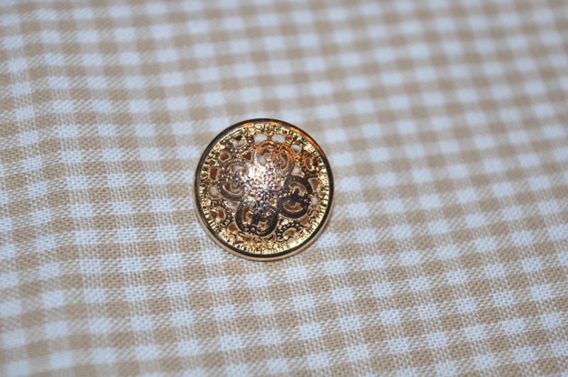 Knopf Metall 1 1,7cm