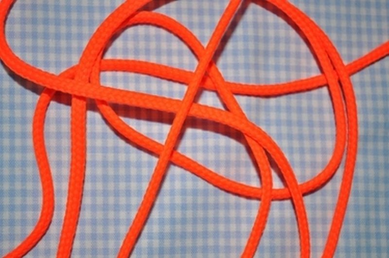 Kordel 2 mm neon orange