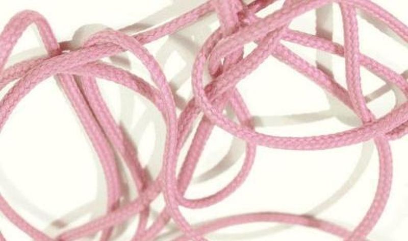Kordel 2 mm rosa