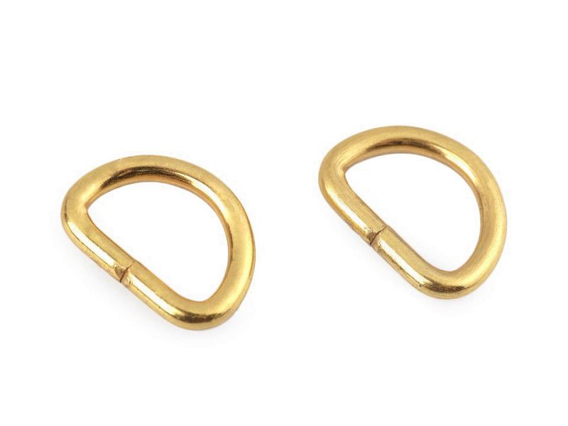 D-Ring 15 mm Gold