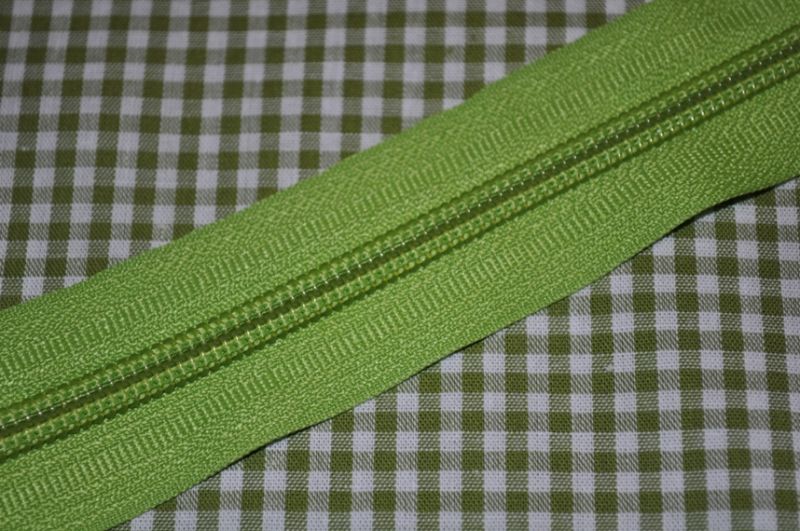 Endlosreißverschluss 5 mm grün