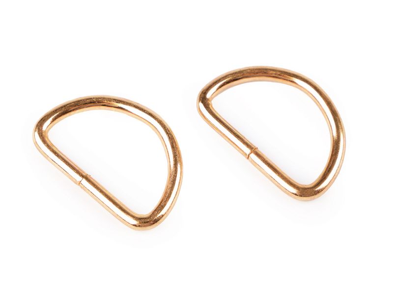 D-Ring 25 mm Gold(Rose)