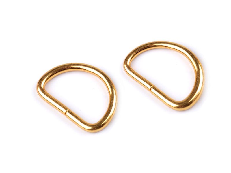D-Ring 12 mm Gold