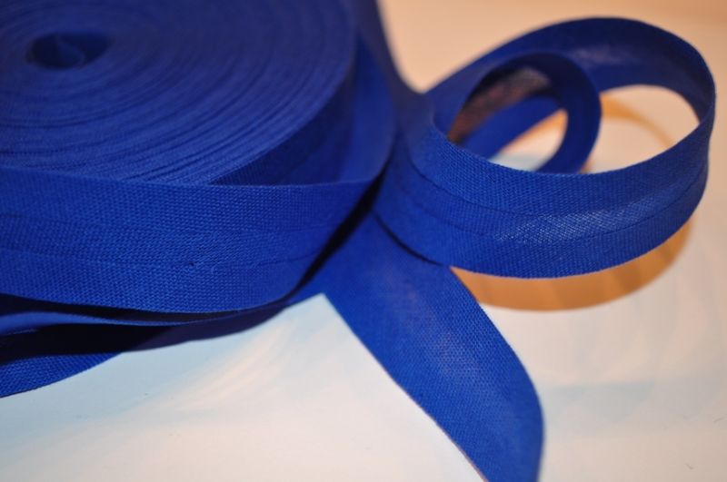 [260212.500344] Schrägband gefalzt 20 mm royalblau