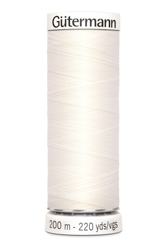 Gütermann Allesnäher 200m vanille weiß 111