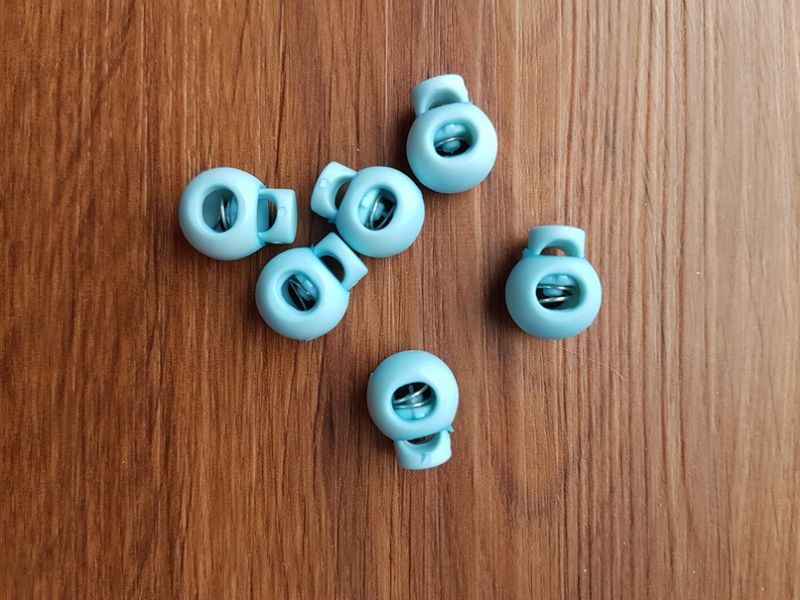 Kordelstopper 15x20mm hellblau