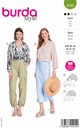 Schnittmuster Bluse Burda 5745