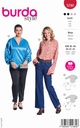 Schnittmuster Bluse Burda 5780