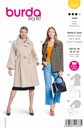 Schnittmuster Jacke & Mantel Burda 5824