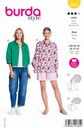Schnittmuster Bluse Burda 5847