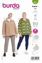 Schnittmuster Jacke Burda 5881