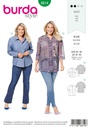 Schnittmuster Bluse Burda 6614