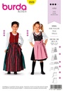 Schnittmuster Dirndl Burda 9509