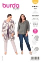 Schnittmuster Mantel / Jacke Burda 6034
