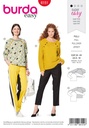 Schnittmuster Pulli Burda 6151