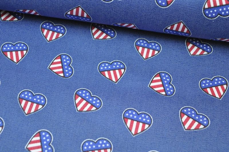 Strech Jeans Stars and Stripes Herz