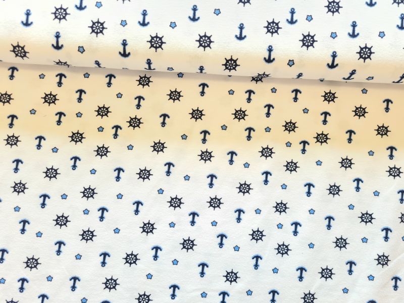 Jersey Steuerrad und Anker