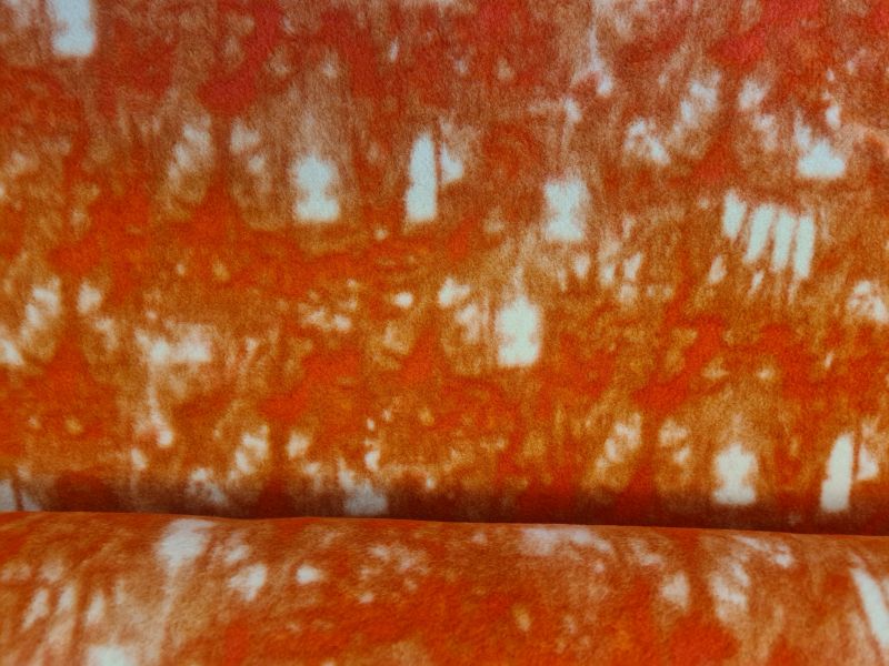 Fleece Batik Orange