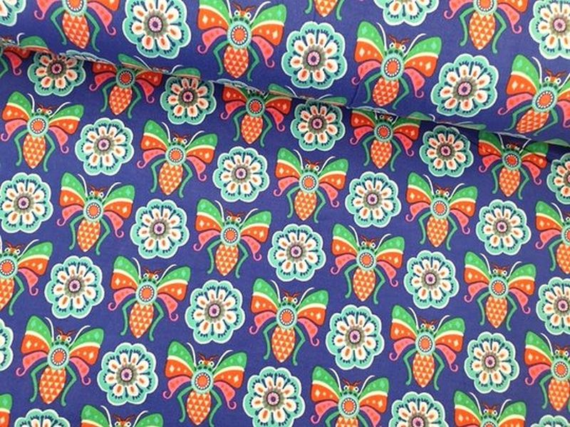 Jersey Sew the love by Jolijou royalblau