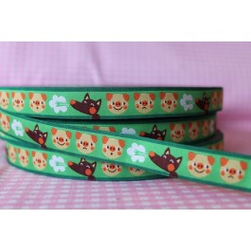 Webband Lillestoff 3 Little Pigs
