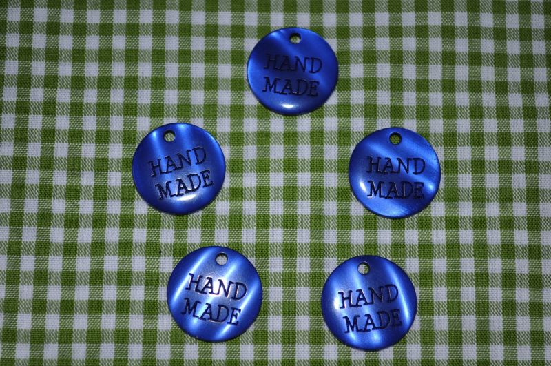 Zierteil Handmade blau