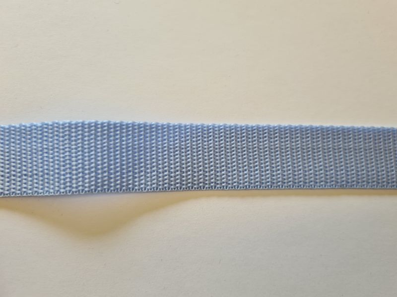 Gurtband 2mm Dick 25mm breit Hellblau